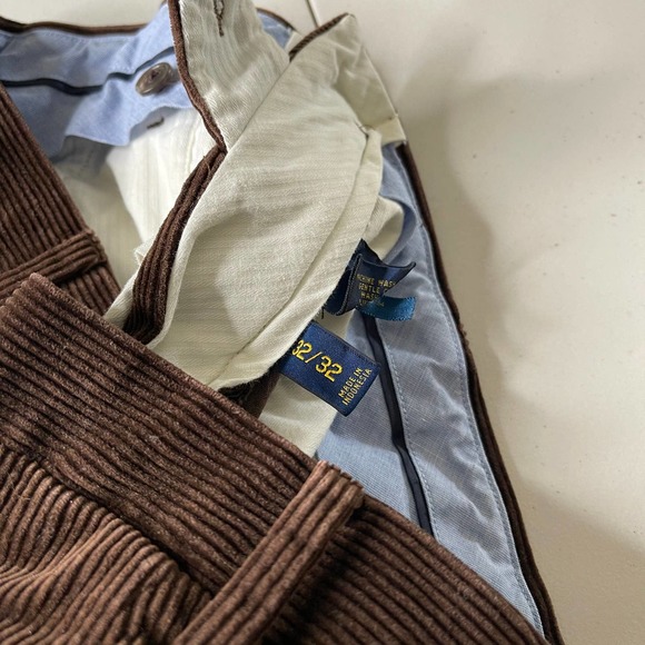 SOLD Polo Ralph Lauren Corduroy Pants 32X32 - Picture 8 of 8